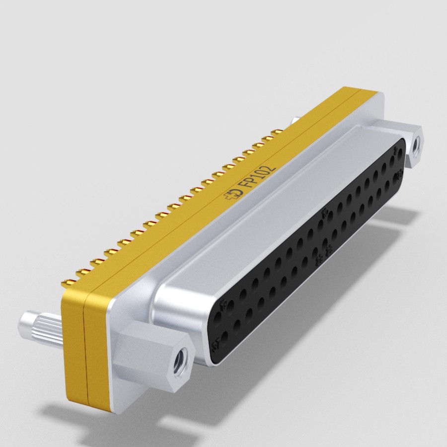 D-sub Filter Press Fit Assembled Konnektörler