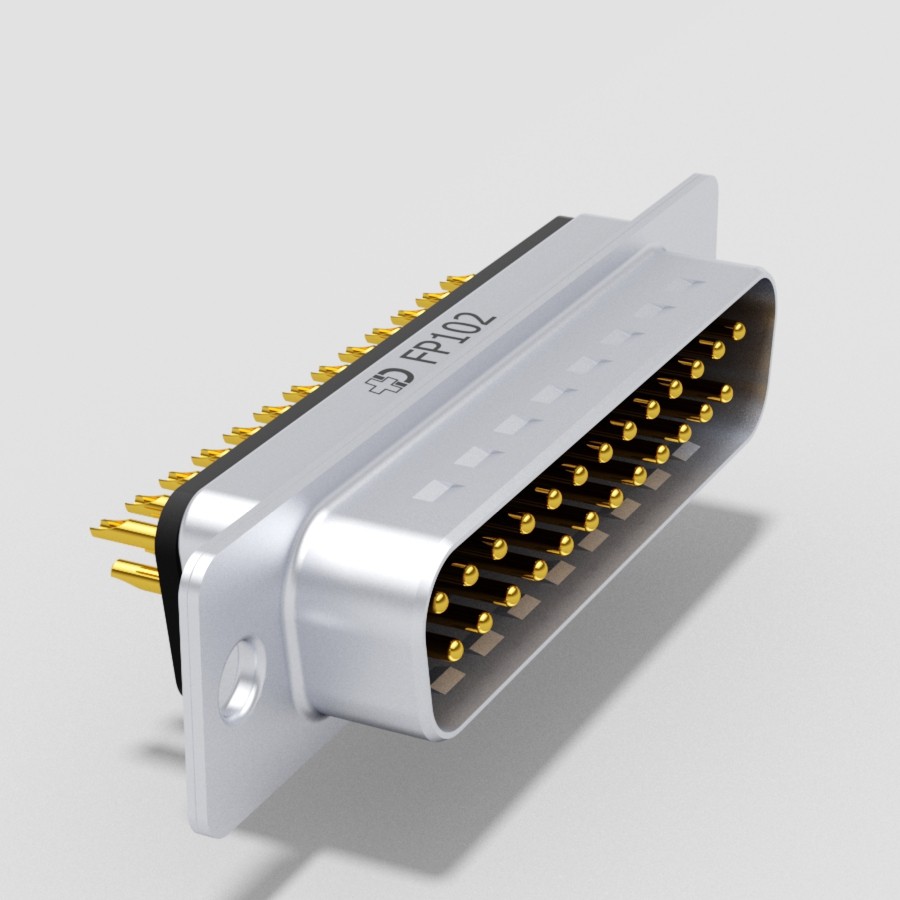 D-sub Filter Solder Cup Konnektörler