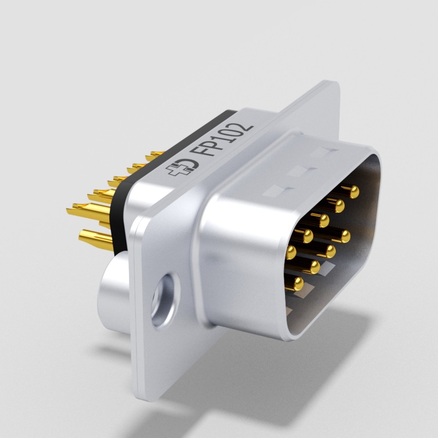 D-sub Filter Solder Cup Assembled Konnektörler